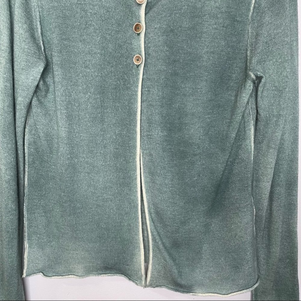 Eleventy Platinum Cashmere Cardigan Sweater Womens - Picture 3 of 12